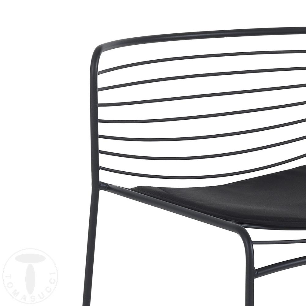 Tomasucci sgabello da interno / esterno MARTHA BLACK Shopping Online