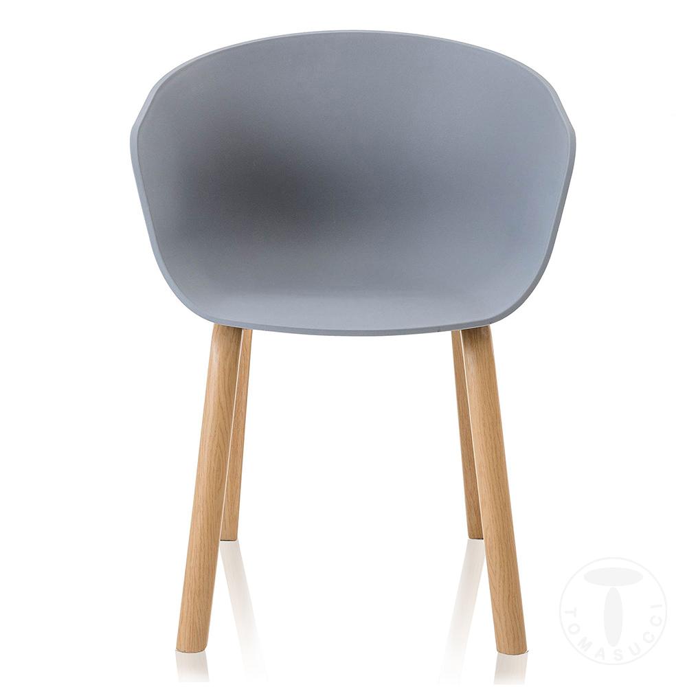 Tomasucci sedia MORK GREY Pezzi Unici