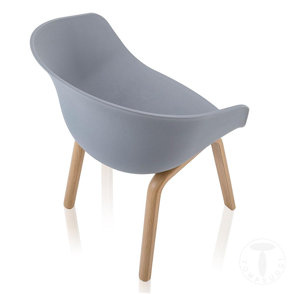 Tomasucci sedia MORK GREY Pezzi Unici