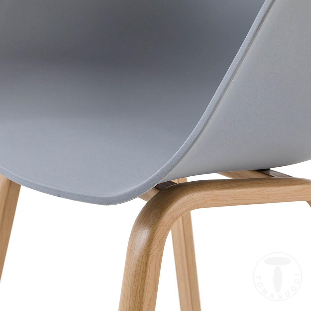 Tomasucci sedia MORK GREY Pezzi Unici