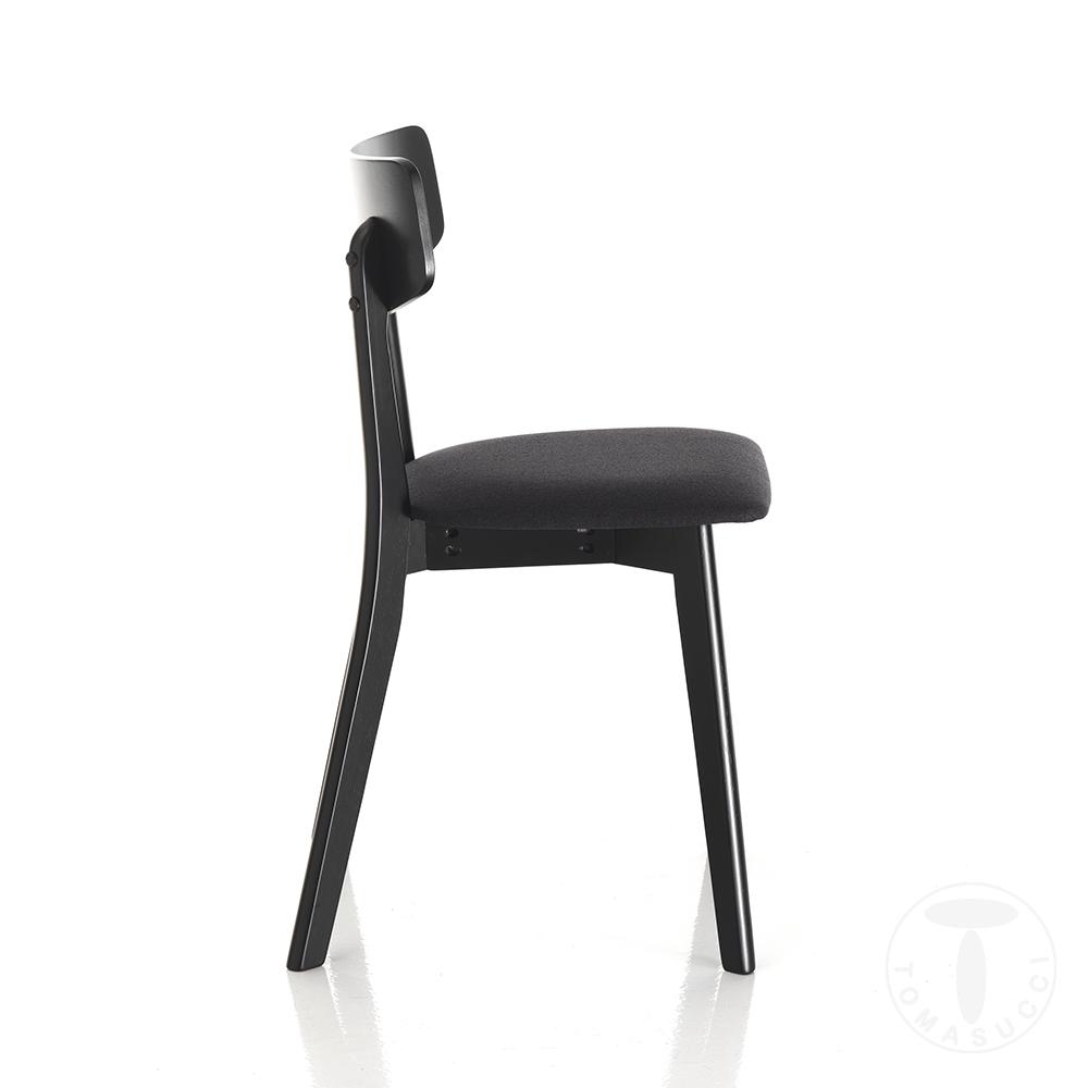 Tomasucci sedia VARM BLACK Negozi Online