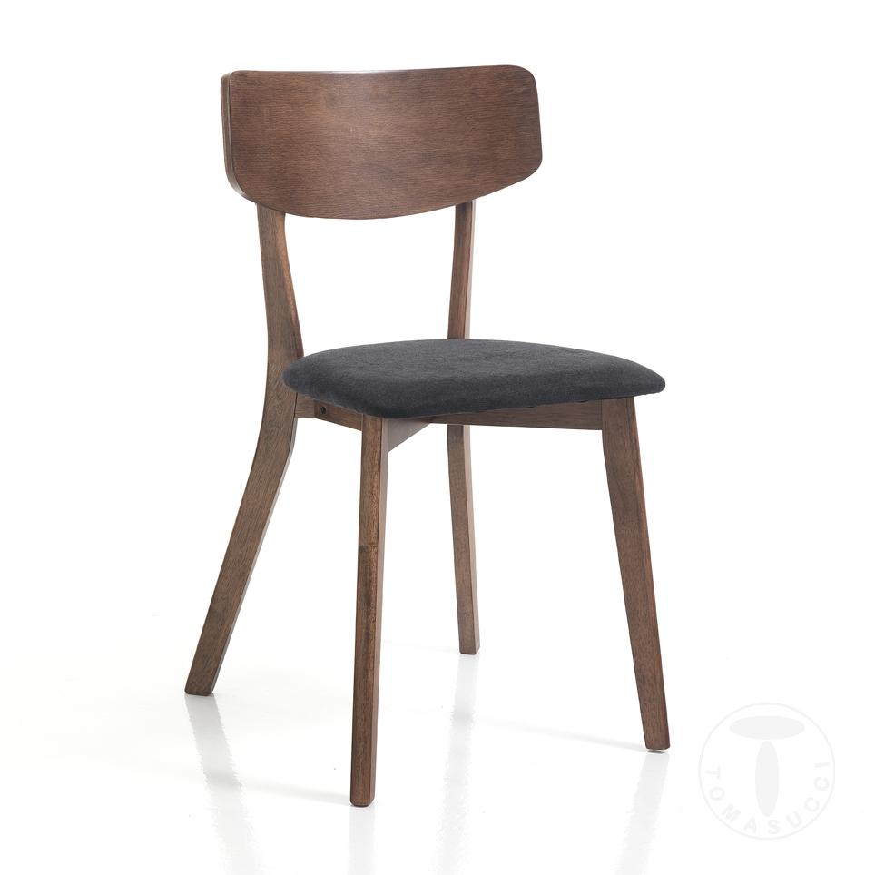 Tomasucci sedia VARM DARK WOOD