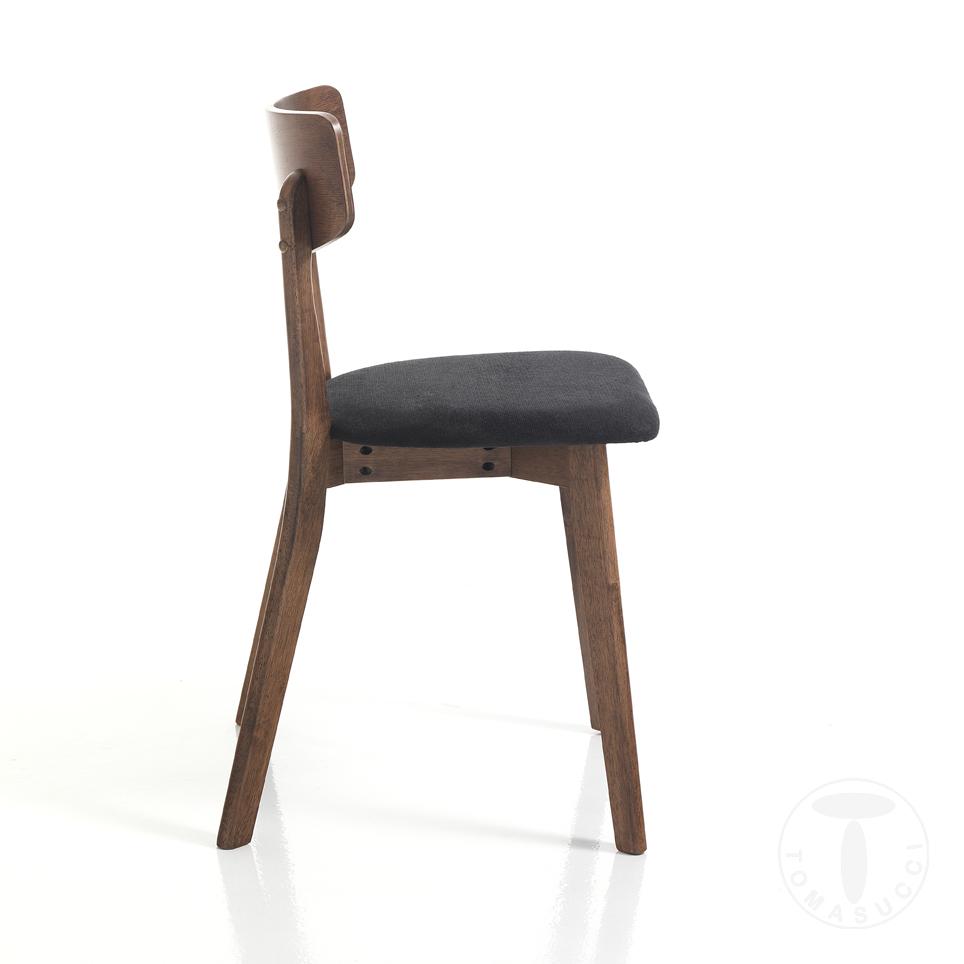 Tomasucci sedia VARM DARK WOOD Promozione Limitata
