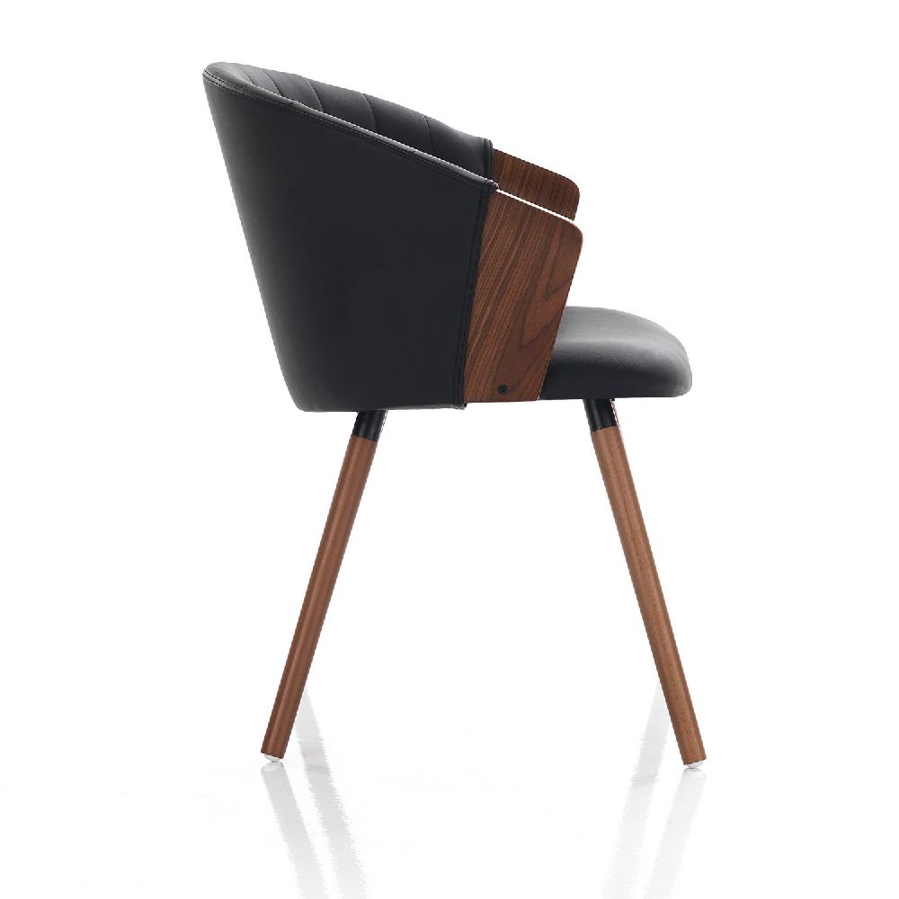 Tomasucci Sedia BRYAN DARK WOOD Prezzo Ridotto