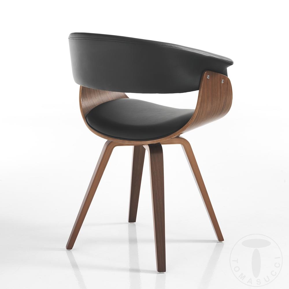 Tomasucci sedia VISBY DARK WOOD Sottocosto