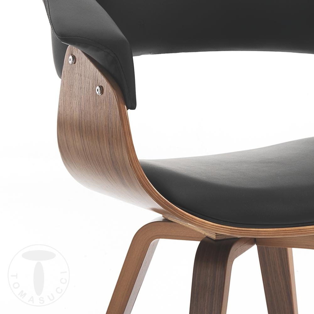 Tomasucci sedia VISBY DARK WOOD Sottocosto