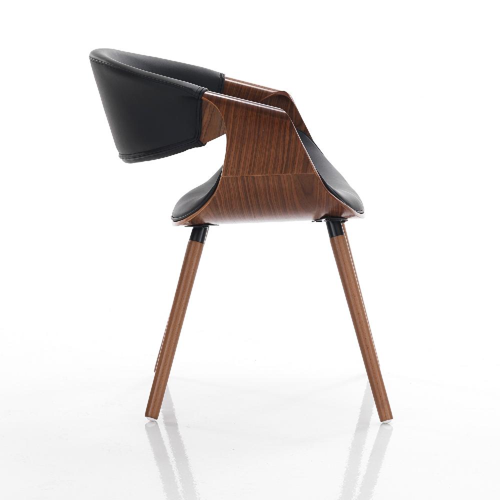 Tomasucci Sedia VISBY 2 DARK WOOD Convenienza