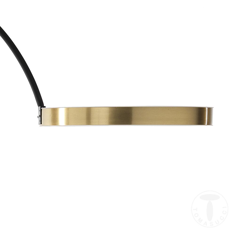 Tomasucci lampada da terra ad arco HALO GOLD Online