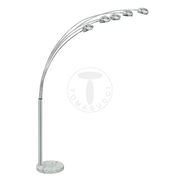 Tomasucci lampada da terra FIST CROMO Convenienza