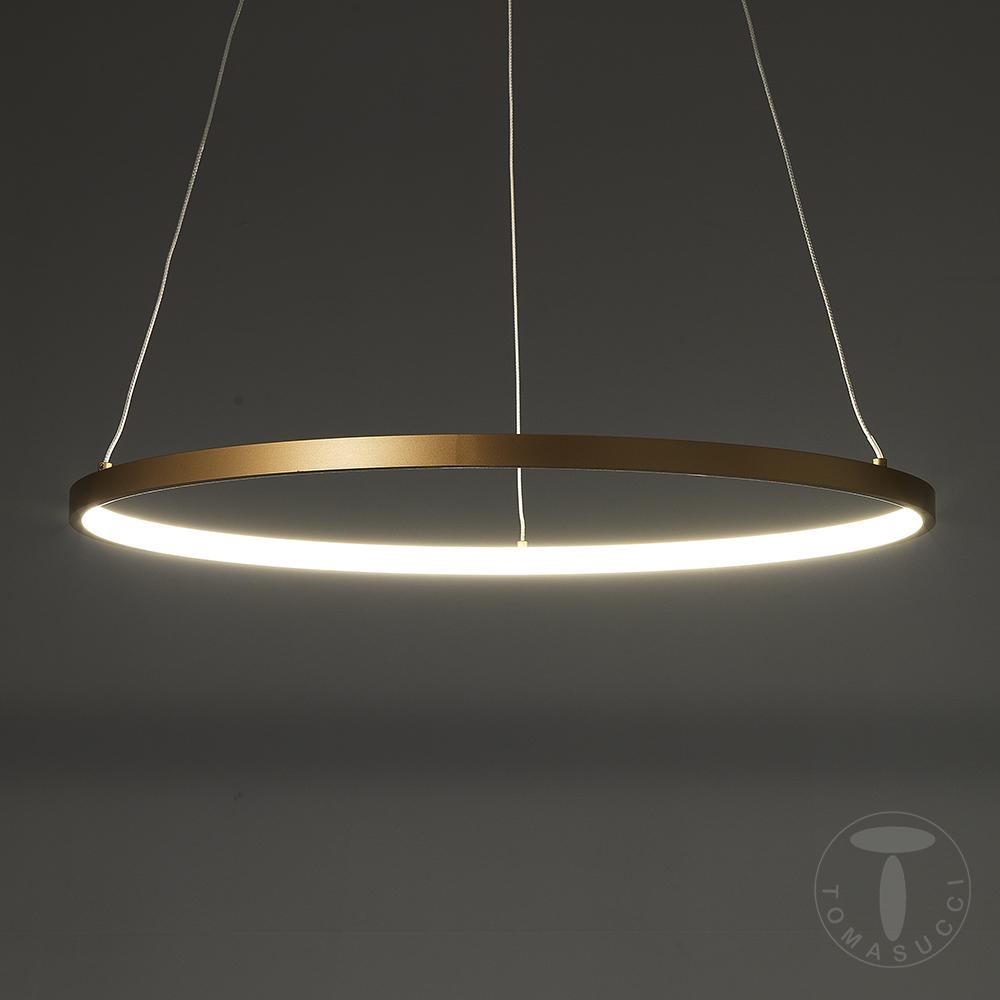 Tomasucci Lampadario RING GOLD Nuova