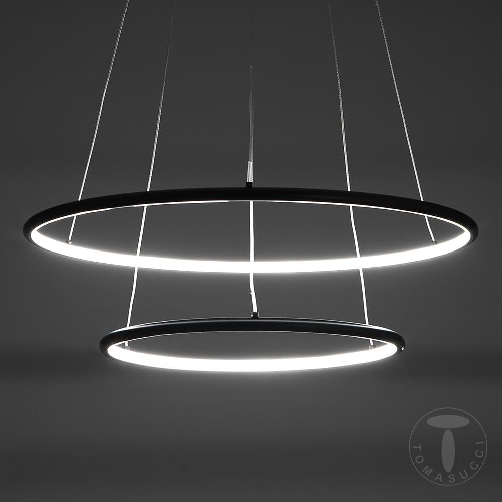 Tomasucci Lampadario TWO RINGS 2025