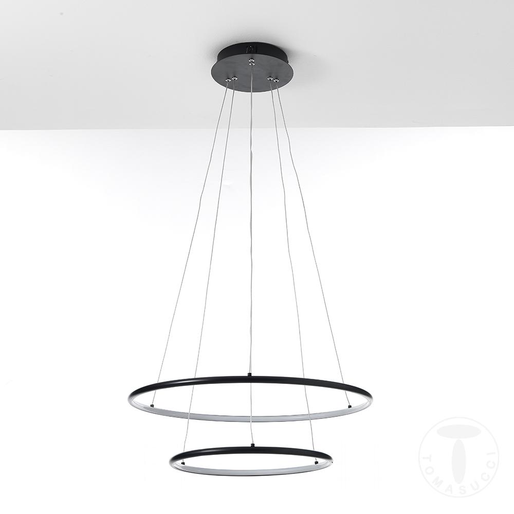 Tomasucci Lampadario TWO RINGS 2025