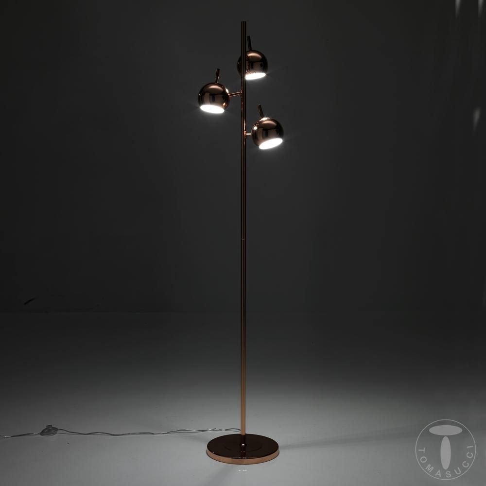 Tomasucci Lampada da terra GLOBE COPPER Qualità