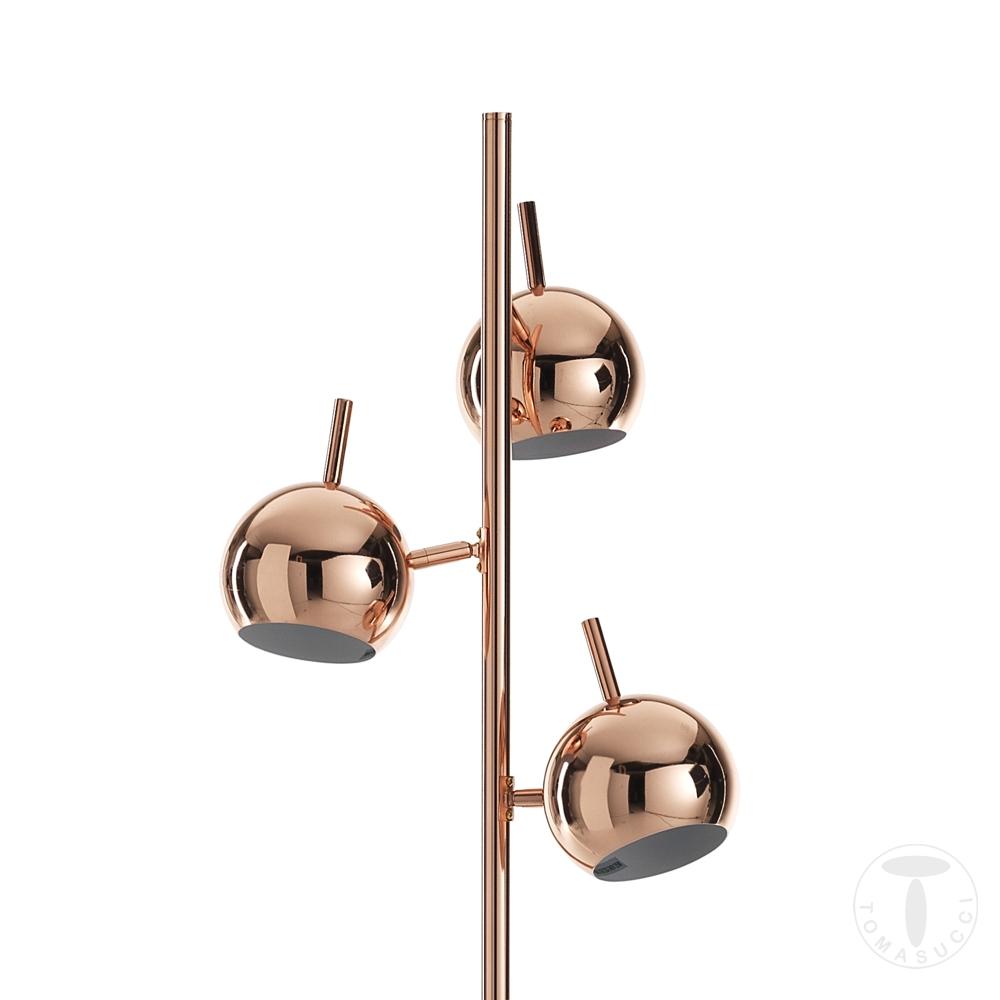 Tomasucci Lampada da terra GLOBE COPPER Qualità
