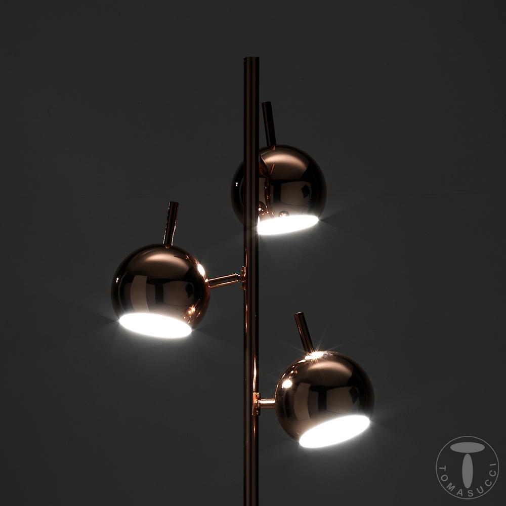 Tomasucci Lampada da terra GLOBE COPPER Qualità
