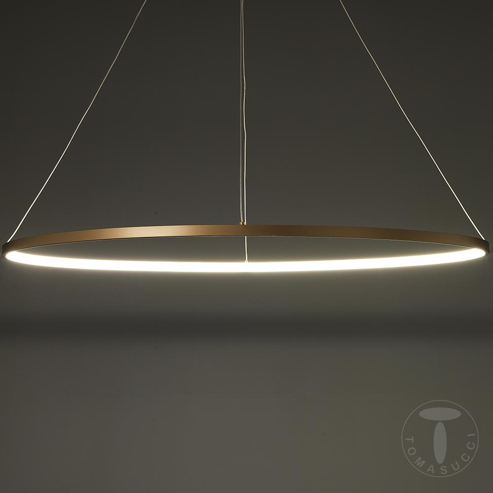 Tomasucci Lampadario OVAL RING GOLD Vendita