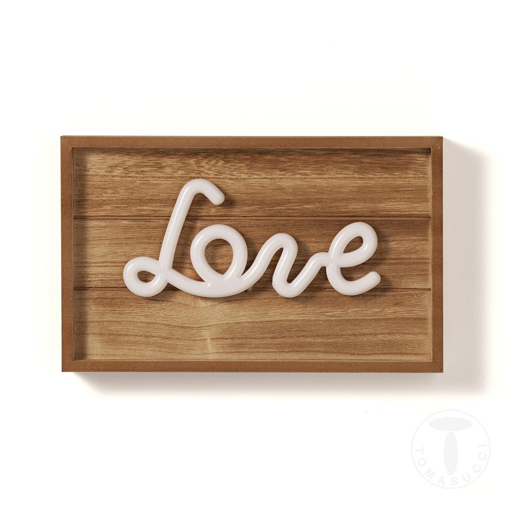 Tomasucci pannello da parete luminoso LOVE