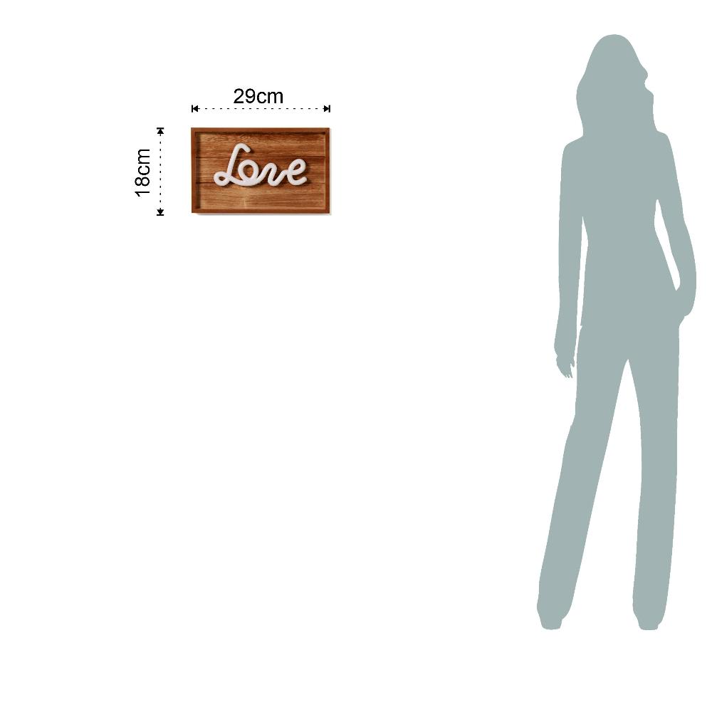 Tomasucci pannello da parete luminoso LOVE In Linea