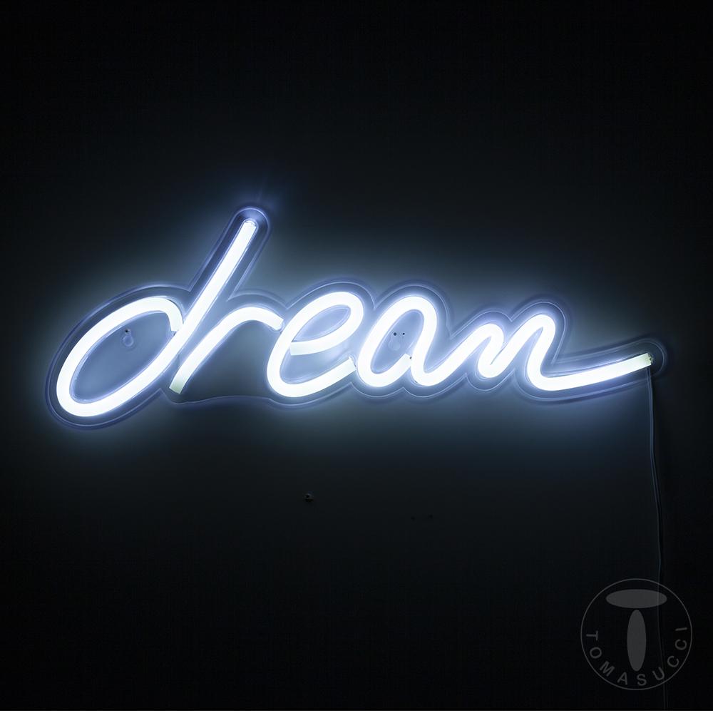 Tomasucci scritta luminosa da parete DREAM Nuovo
