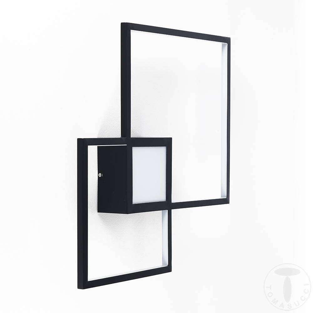 Tomasucci Plafoniera / Applique SQUARE BLACK Vendite Flash