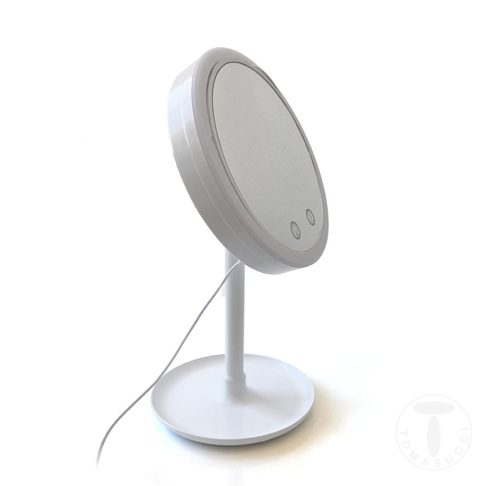 Tomasucci specchio da tavolo con led MAKEUP