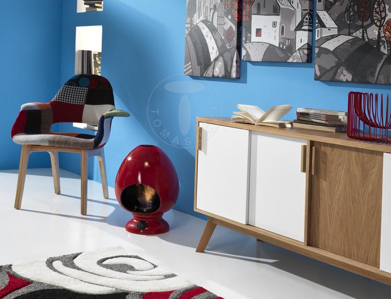 Tomasucci caminetto a bioetanolo PIGNA RED Promozione