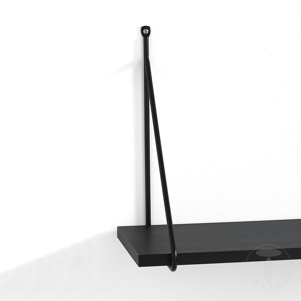 Tomasucci Mensola da parete FAST BLACK Pezzi Unici