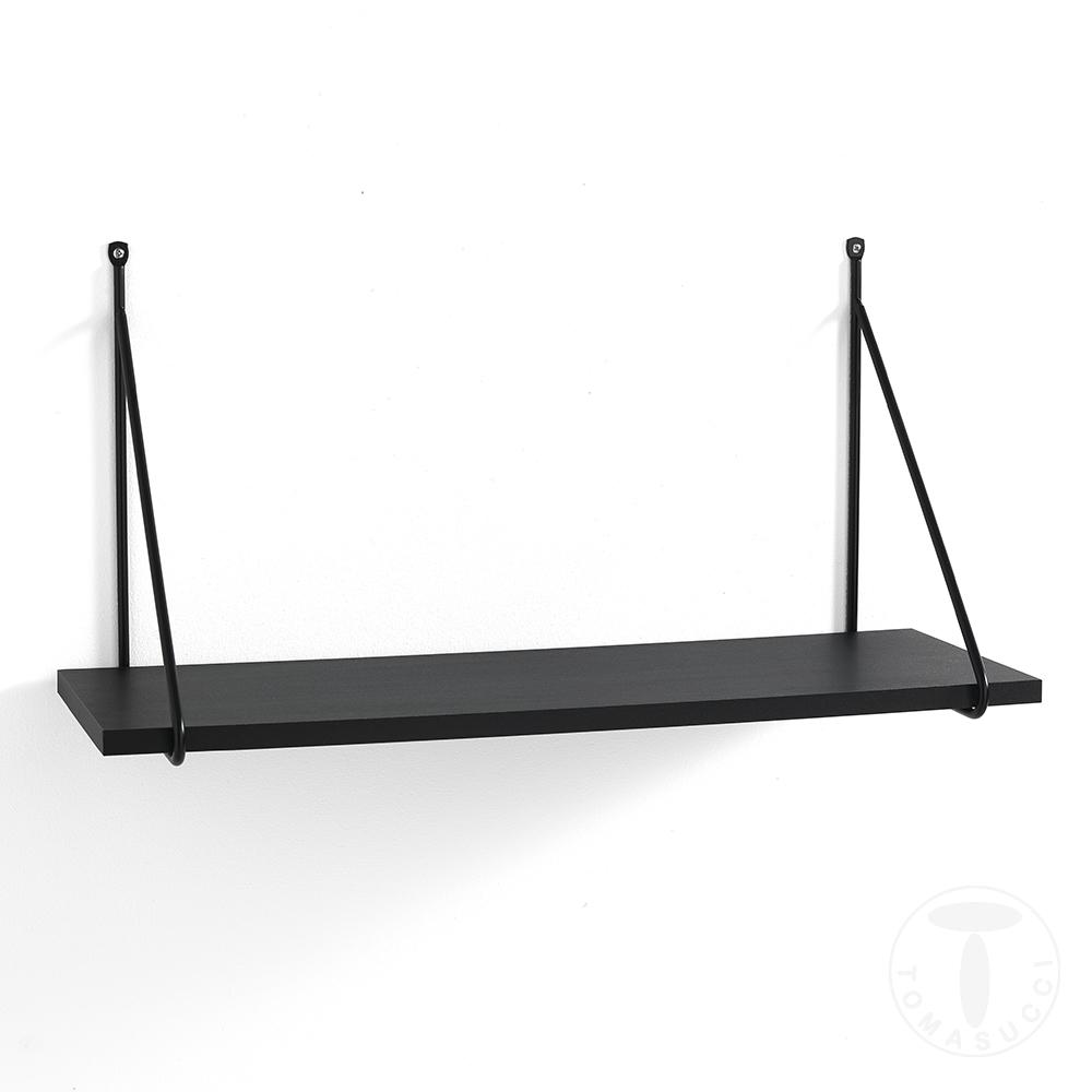 Tomasucci Mensola da parete FAST BLACK Pezzi Unici