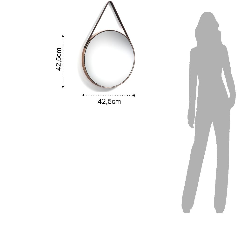 Tomasucci Specchio da parete FIT COPPER Vendita Calda