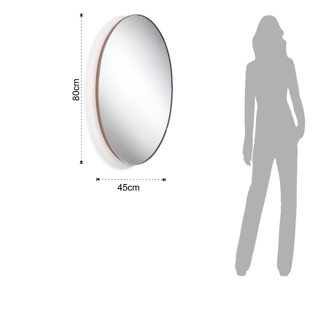 Tomasucci Specchio da parete OVAL COPPER Negozio