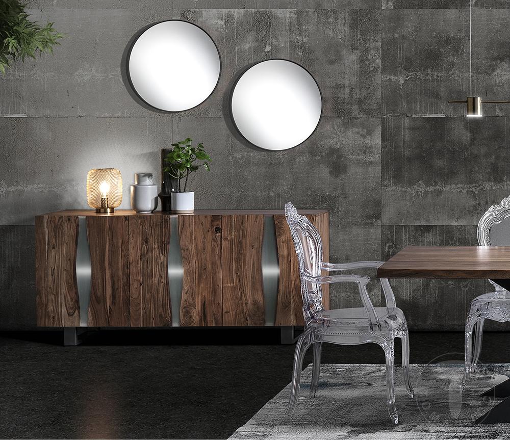 Tomasucci Specchio da parete FIT-A BLACK 2025