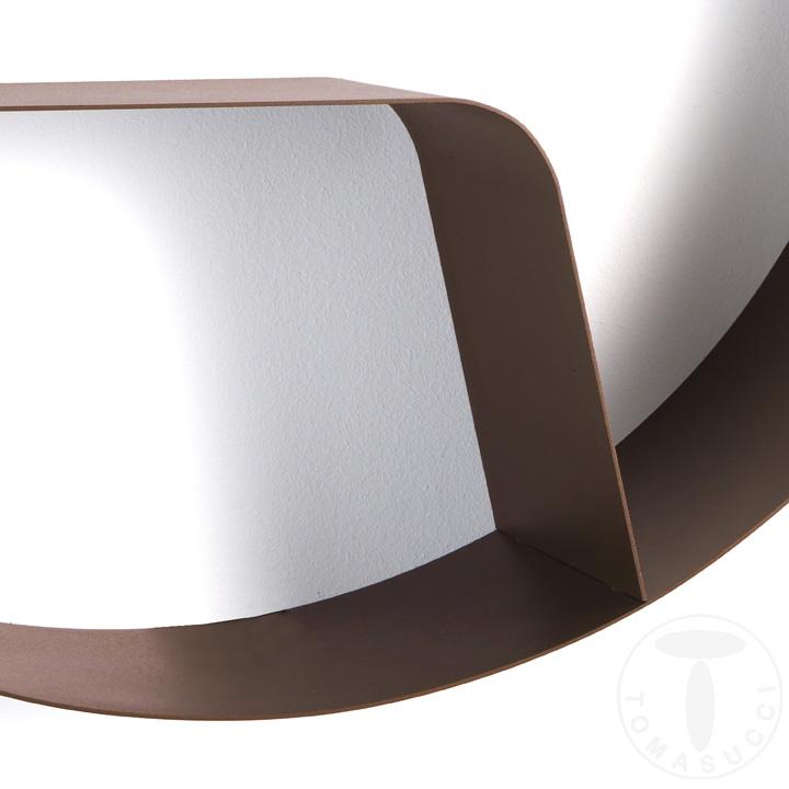Tomasucci Mensola / Libreria da parete GIOVO CORTEN Consegna Veloce