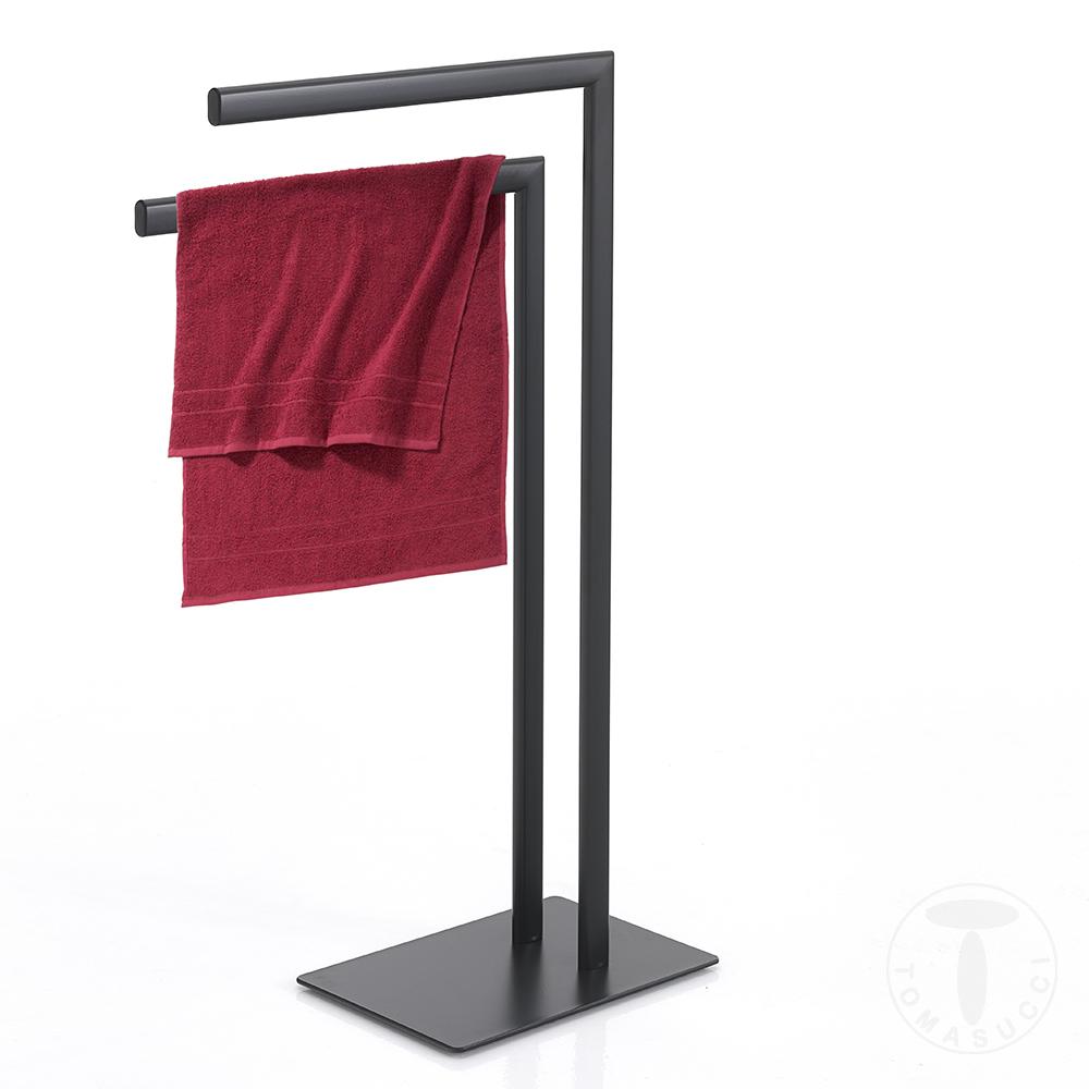 Tomasucci colonna porta asciugamani JANNY BLACK Sottocosto