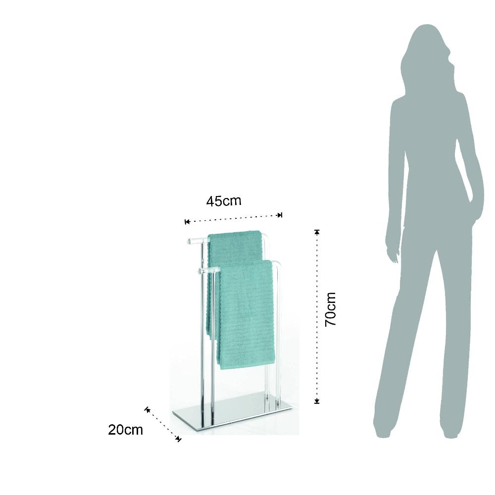 Tomasucci Colonna porta asciugamani ADINA Saldi Di Fabbrica