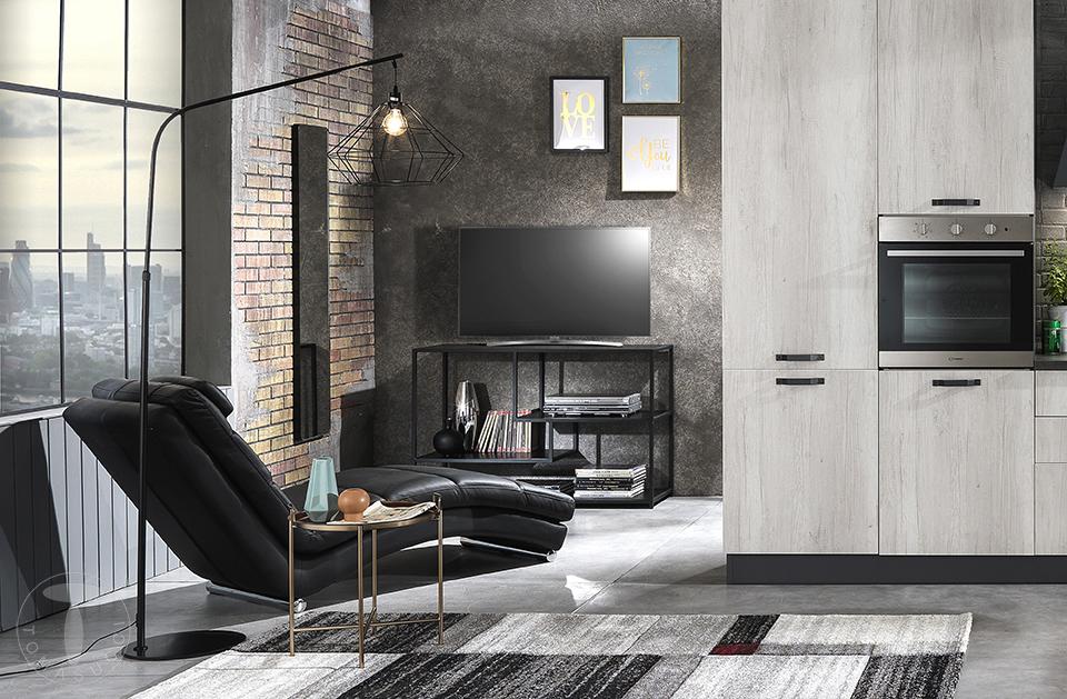 Tomasucci chaise longue SOFIA BLACK Sostegno trimestrale