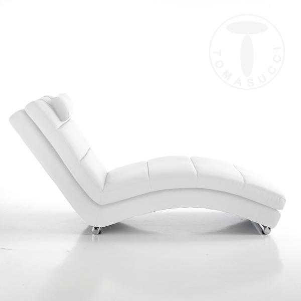 Tomasucci chaise longue SOFIA WHITE Pezzi Unici