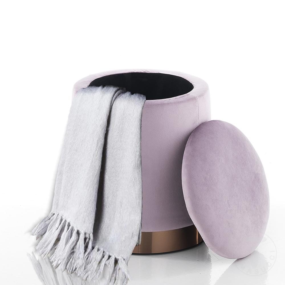 Tomasucci Pouf imbottito contenitore DIDO PINK Consegna Veloce