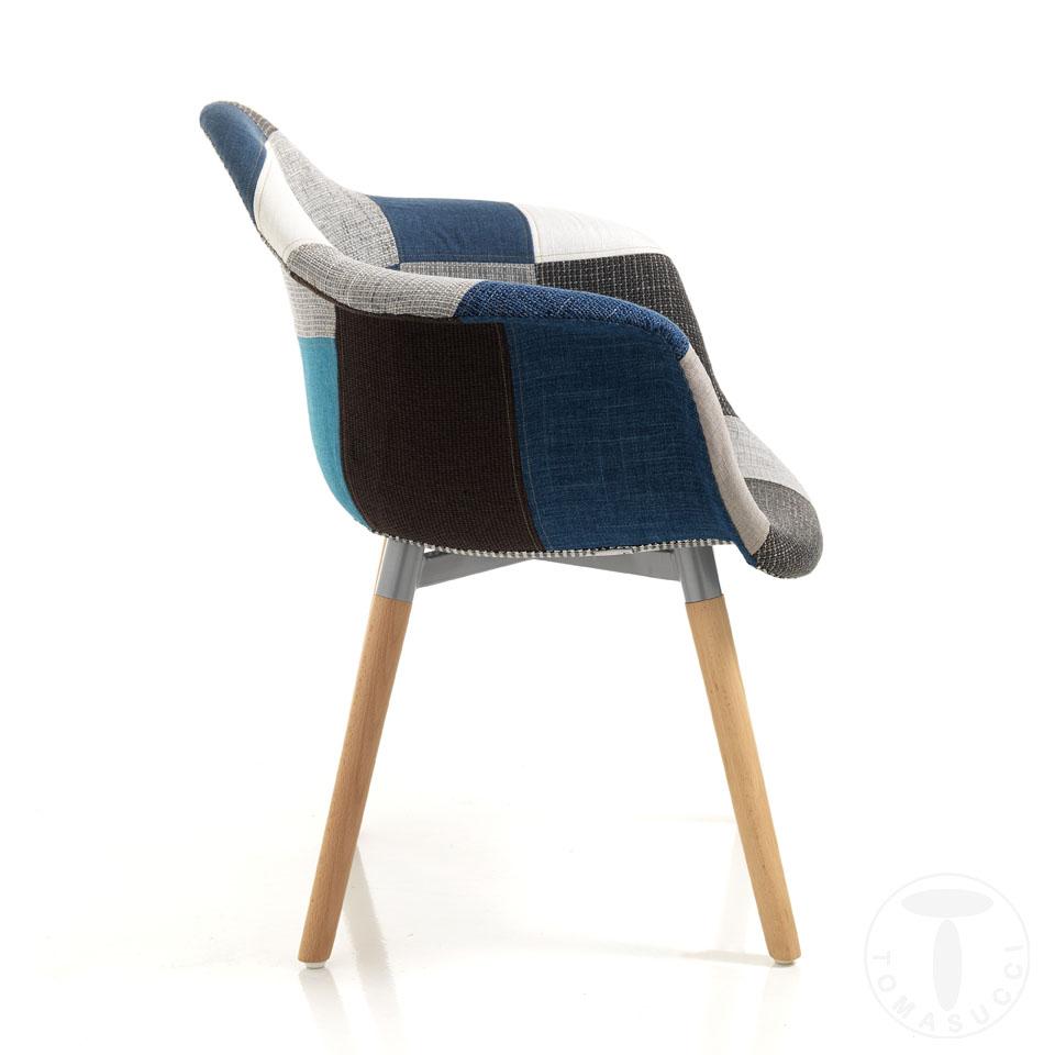 Tomasucci poltrona NEW KALEIDOS-I BLUE 2025