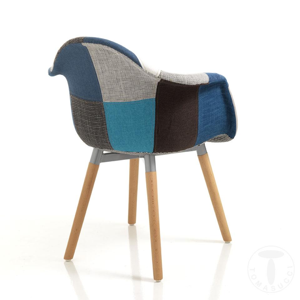 Tomasucci poltrona NEW KALEIDOS-I BLUE 2025