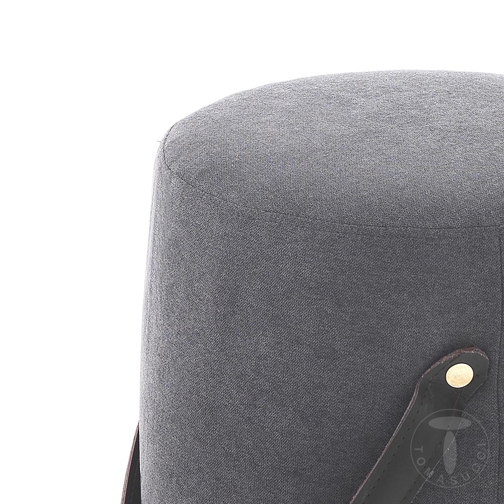 Tomasucci Pouf imbottito DRUM DARK GREY Italy