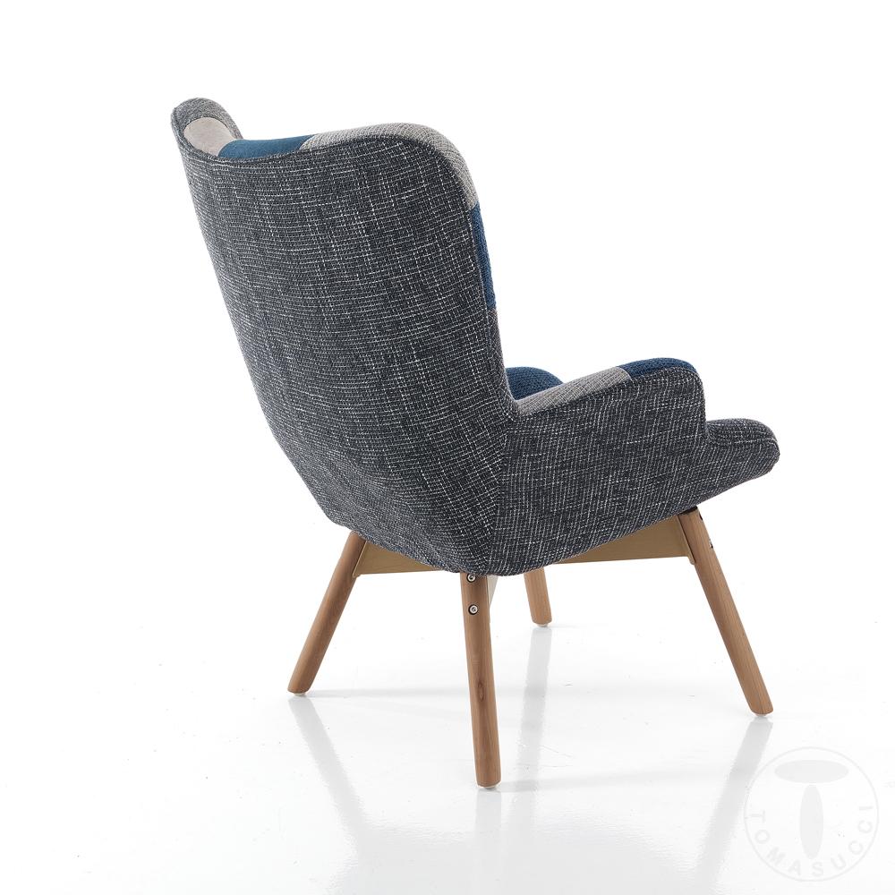 Tomasucci poltrona KALEIDOS-G BLUE Italia