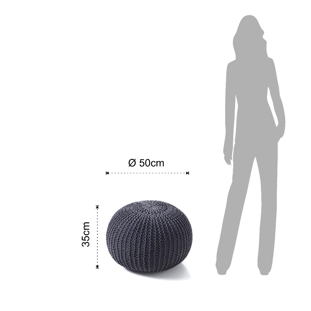 Tomasucci pouf LIKE GRAY Qualità