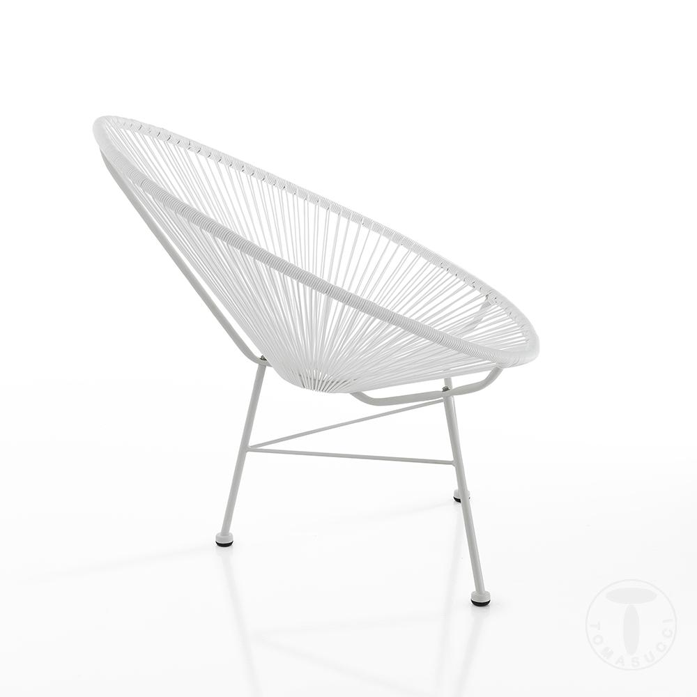 Tomasucci Poltrona da interno / esterno NUMANA WHITE Negozi Online