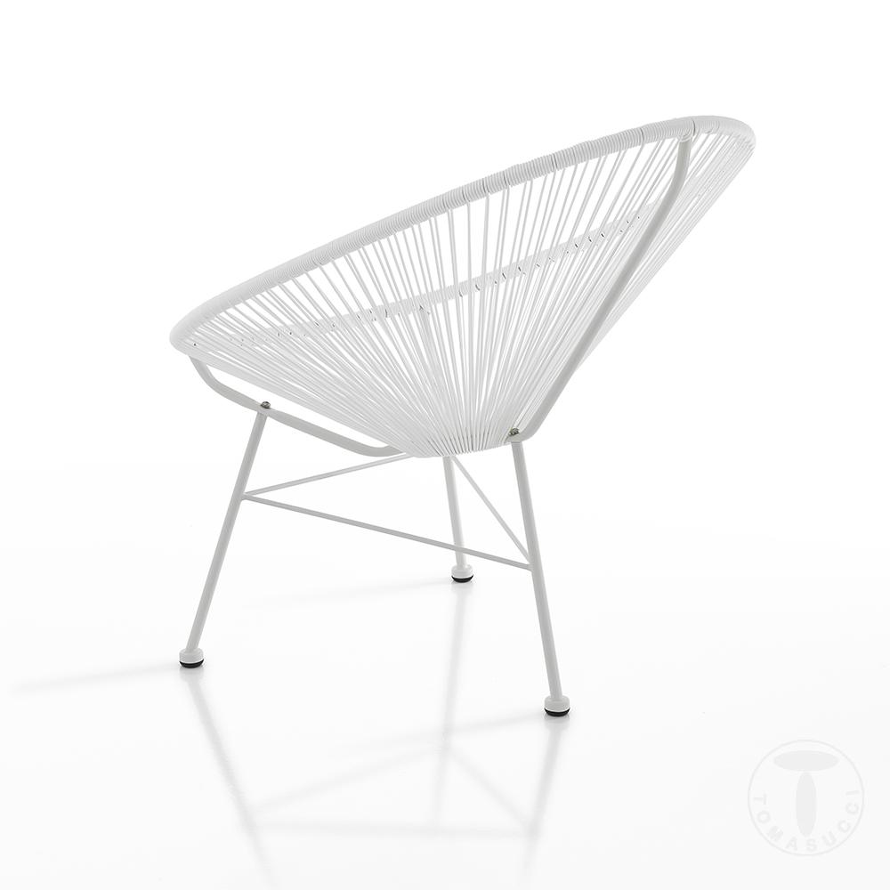Tomasucci Poltrona da interno / esterno NUMANA WHITE Negozi Online