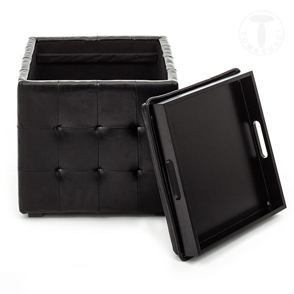 Tomasucci pouf DIZZY BLACK Consegna Veloce