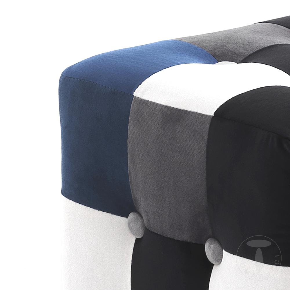 Tomasucci pouf KALEIDOS BLUE Convenienza