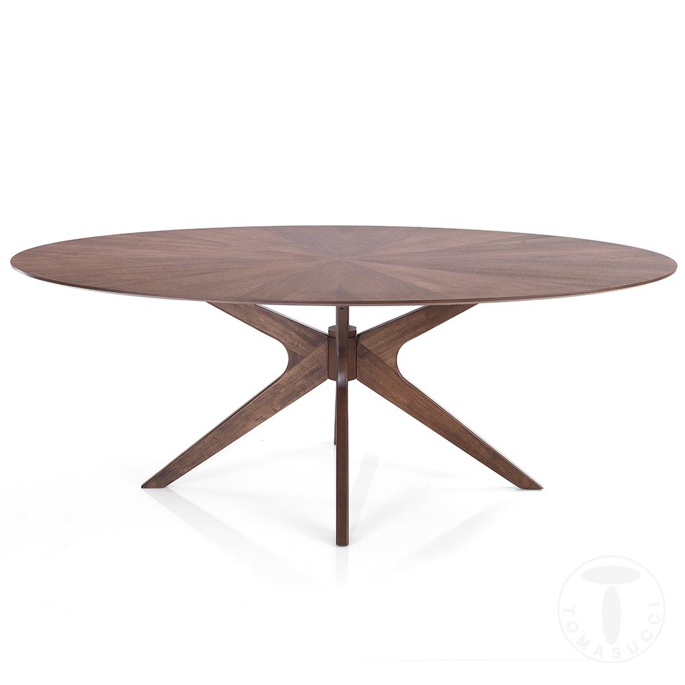 Tomasucci Tavolo ovale TALLIN DARK WOOD Online