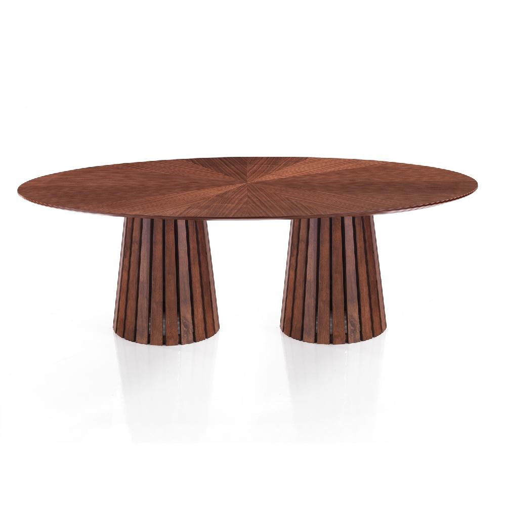 Tomasucci Tavolo ovale VOLGA WALNUT Online Outlet