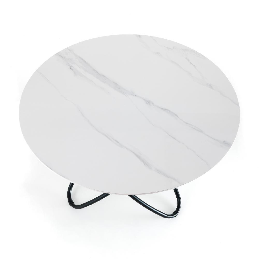 Tomasucci Tavolo HULA HOOP WHITE MARBLE Promozione temporanea