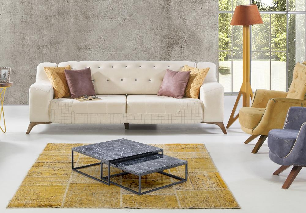 Tomasucci Set 2 tavolini THIN-Q BLACK MARBLE Limitato a 3 giorni